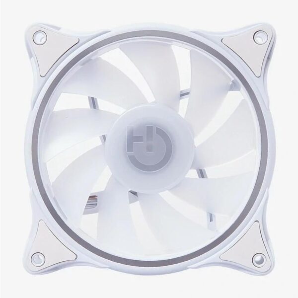 Hiditec Ventilador Gaming ARGB-N-18 WHITE 120 MM - Imagen 3