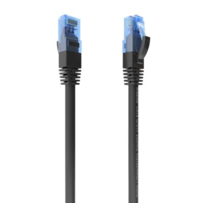 Aisens Cable RJ45 CAT.6 UTP AWG26 CCA Negro 30cm