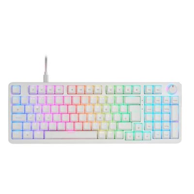 Mars Gaming Teclado MKPROWBES BlueSwitch RGB White