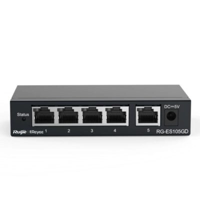 Reyee Unmanaged Switch 5xGb RJ45 Steel Case