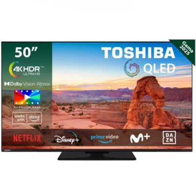 TOSHIBA TV 50"50QV3463DG UHD QLED SMART TV PEANA