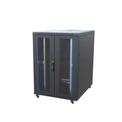 2LAN Armario Suelo 22U 19" 800X600 desmontado sin