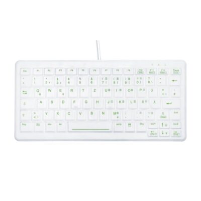 Active Key Teclado Lavable-Desinfect. retroilum Bl