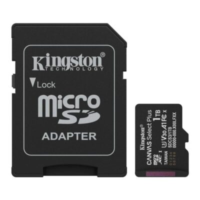 Kingston SDCS3/1TB microSD XC Gen3 150MB/s 1