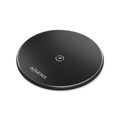 Aisens Cargador Inalámbrico USBC 15W Móvil Negro