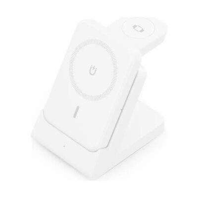 Aisens Cargador Inalámbrico USBC 15W 4 en 1 Negro