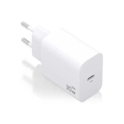 Aisens Cargador GaN 30W 1xUSB-C PD3.0 Blanco