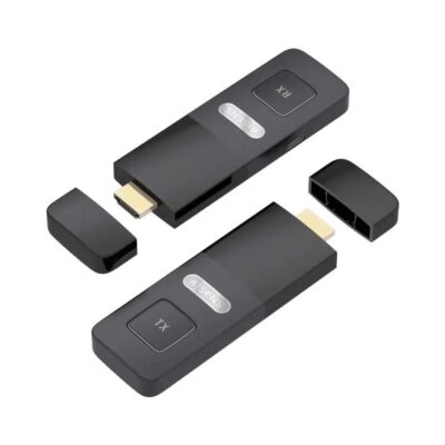 Aisens Adaptador HDMI Inalám 1080P 30 metros Negro
