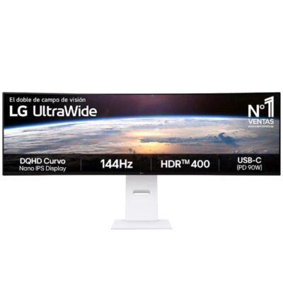 LG 49U950A-W Monitor 49" Dual QHD LED 144 Hz 5 ms