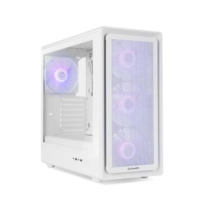 NOX Semitorre Hummer AERO Hyperflow ARGB Blanco