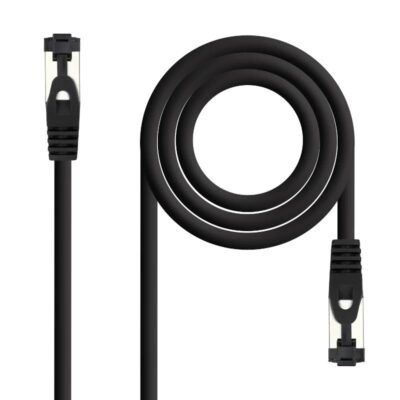 Nanocable Cable red Cat. 8.1 2GHZ SSTP Negro 5m