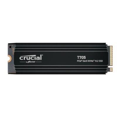 Crucial T705 HS SSD 1TB PCIe Gen 5 x4 13600 MB-s