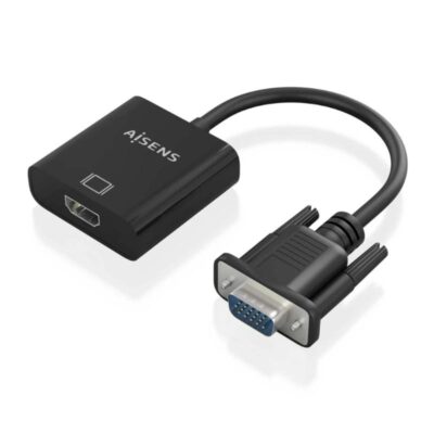 Aisens Conversor SVGA/M+JACK3.5/H+MicroB/H HDMI/H