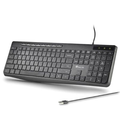 NGS Teclado USB SPECTRA Ultra Slim Silen. USB-A