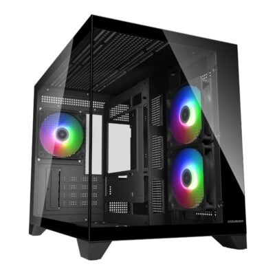 Cougar Caja Semitorre FV150 Mini Rgb Black