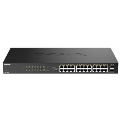 D-Link DGS-1026P/E Switch 24xGbE PoE+ 2xSFP