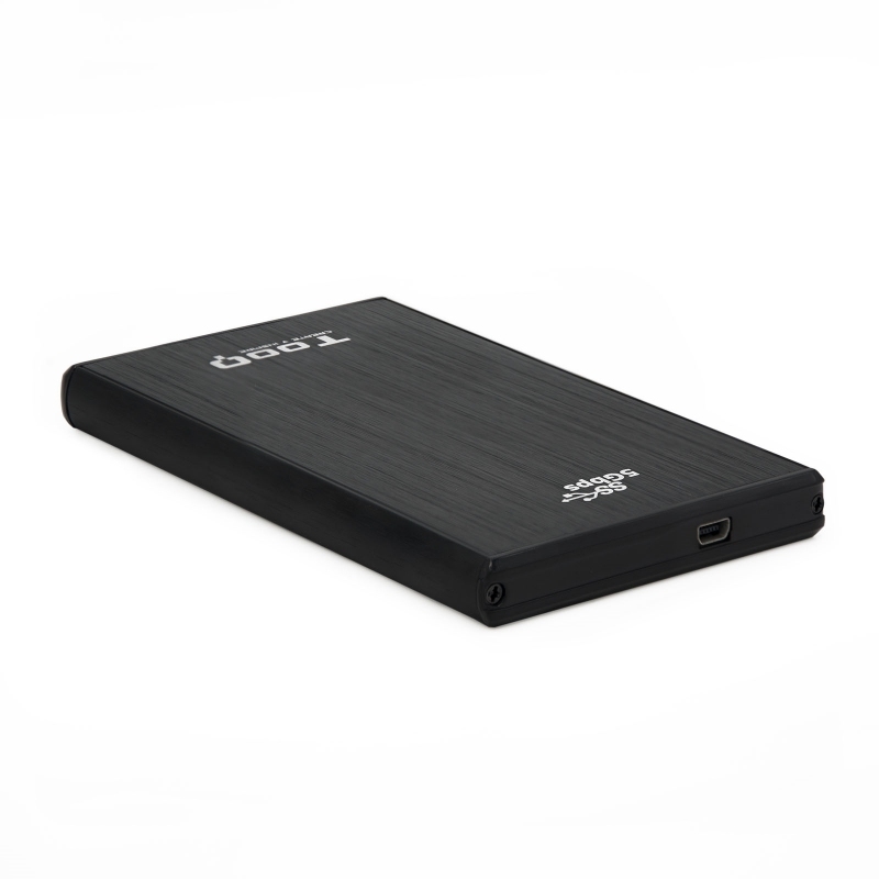 AAACET0181_800 TooQ TQE-2522B caja HD 2.5" SATA3 USB 3.0 Negra - Imagen 1
