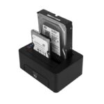 Ewent EW7014 Dock Station Dual 2.5"-3.5" USB 3.1 - Imagen 2