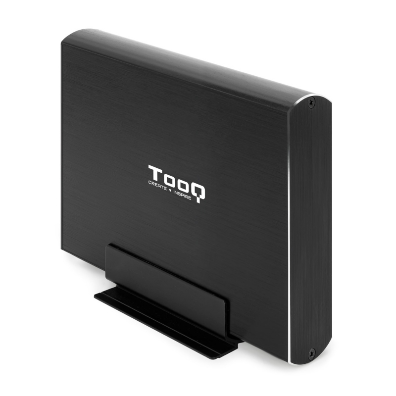 AAACET0238_800 TooQ TQE-3531B Caja HDD 3.5" USB 3.1Gen1 Negra - Imagen 1