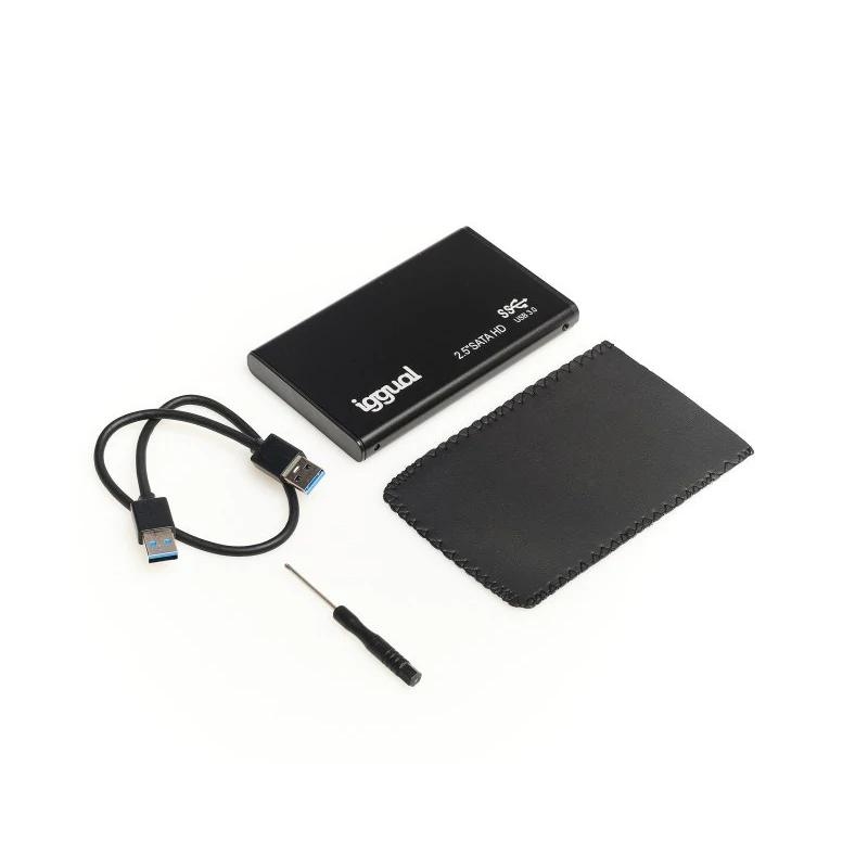 AAACET0250_800 iggual Caja externa aluminio SSD 2.5" SATA USB 3.0 - Imagen 1
