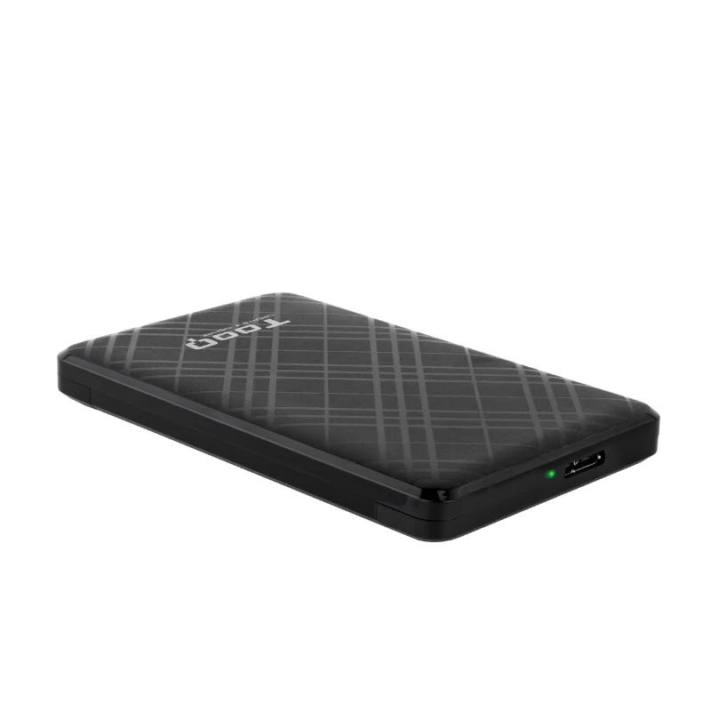 AAACET0268_800 Tooq Caja externa 2,5" SATA USB3.1 Gen1 Negra - Imagen 1