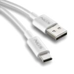 NGS CABLE CARGA RAPIDA USB-A A USB-C 1M BLANCO - Imagen 3