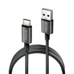 NGS CABLE CARGA RAPIDA USB-A A USB-C 1M NEGRO - Imagen 2