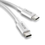 NGS CABLE CARGA RAPIDA USB-C A USB-C 1M BLANCO - Imagen 3