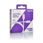 NGS CABLE CARGA RAPIDA USB-C A USB-C 1M BLANCO - Imagen 4