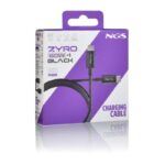 NGS CABLE CARGA RAPIDA USB-C A USB-C 1M NEGRO - Imagen 4