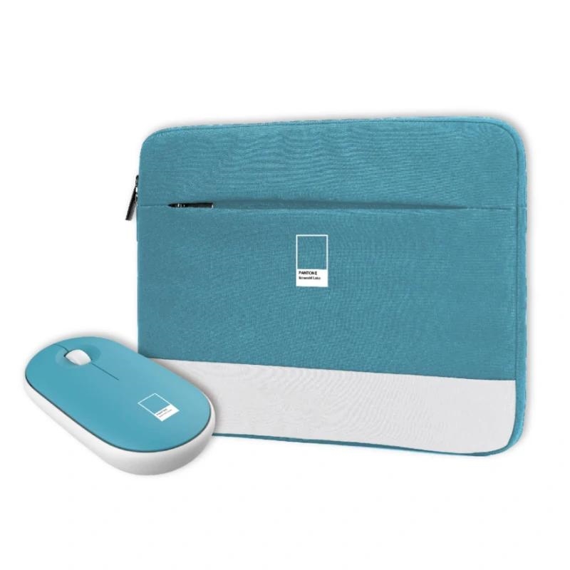 AAOABT0855_800 Celly Kit Sleeve Pantone + raton 15,6" Azul - Imagen 1