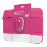 Celly Kit Sleeve Pantone + raton 15,6" Rosa - Imagen 2