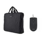 NILOX Maletín 15.6"Negro+Ratón USB 1000dpi