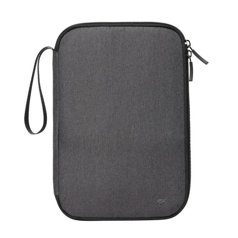 AAOABT0869_800 RIVACASE 5633 Organizador Viaje Cables Negro Gran - Imagen 1