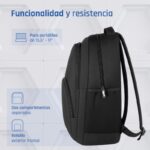 iggual Mochila portátil 15.6-17 Everyday Use negra - Imagen 3
