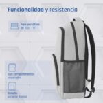 iggual Mochila portátil 15.6-17 Everyday Use gris - Imagen 3