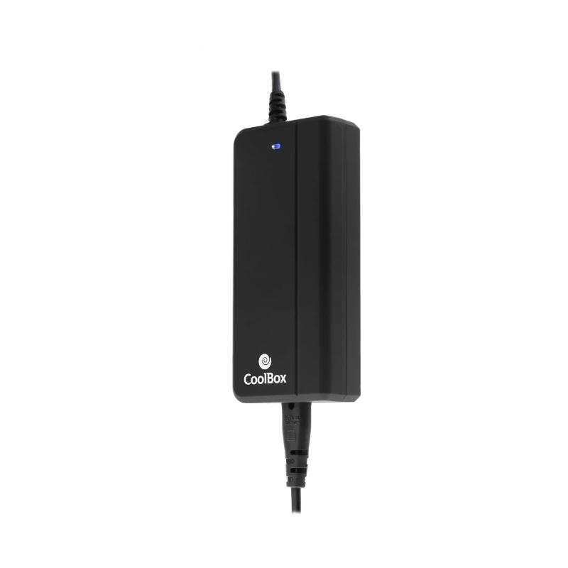 AAOACR0213_800 CoolBox Adaptador portátil automático 90W USB 2.1A - Imagen 1