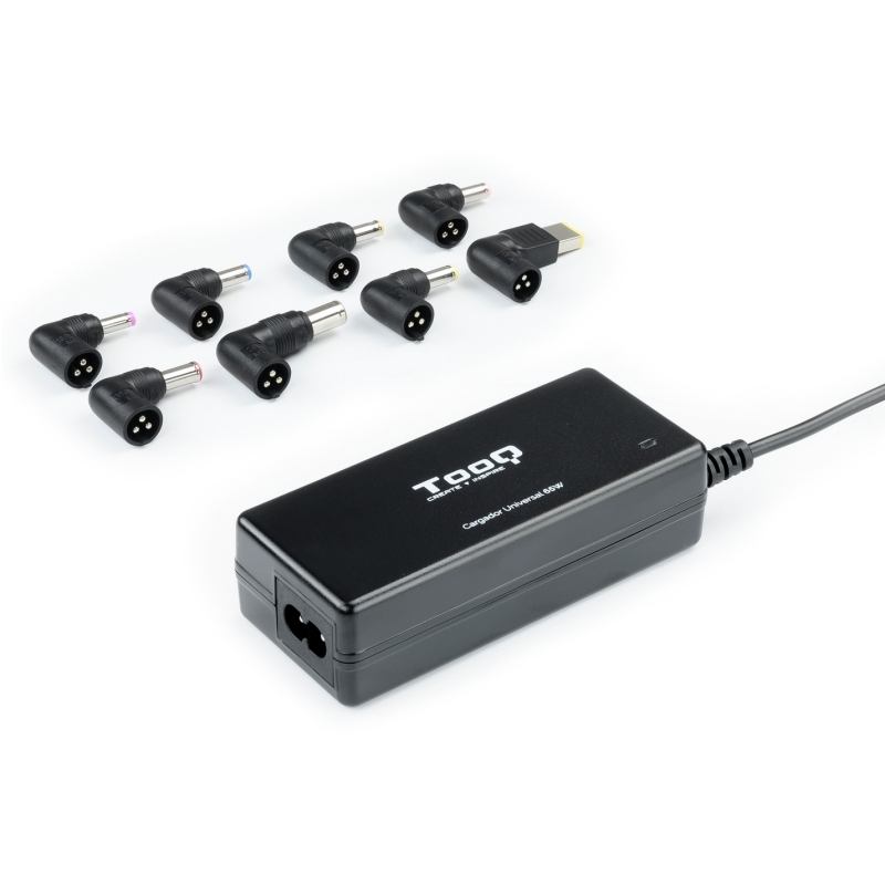 AAOACR0222_800 Tooq Cargador portátil 65W 8 Conectores - Imagen 1