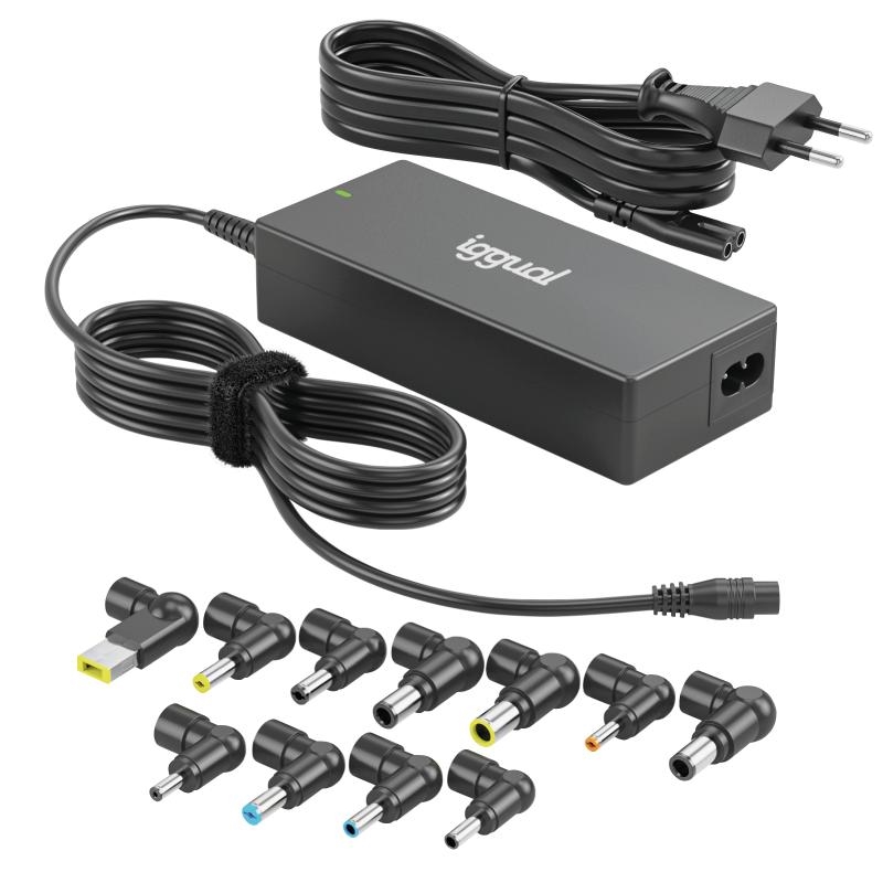 AAOACR0244_800 iggual Cargador Universal Automático CUA-11T-90W - Imagen 1