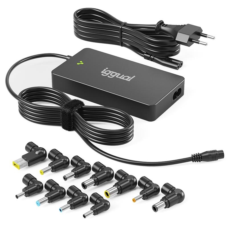 AAOACR0264_800 iggual Cargador Universal Slim CUA-S-11T-90W - Imagen 1