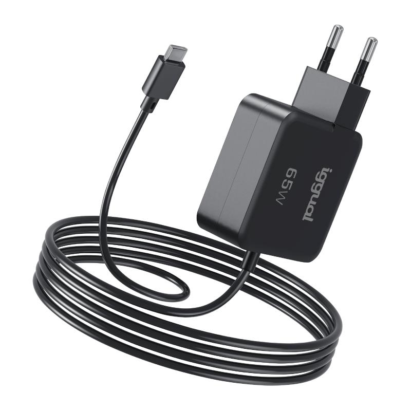 AAOACR0281_800 iggual Cargador portátil y móvil tipo C PD 65W - Imagen 1
