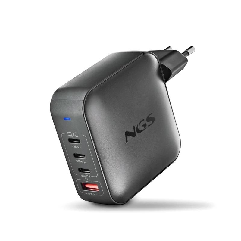 AAOACR0286_800 NGS CARGADOR ULTRARAPIDO165W 4 PUERTOS 3USB-C 1 US - Imagen 1