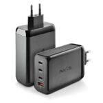 NGS CARGADOR ULTRARAPIDO240W 4 PUERTOS 3USB-C 1 US - Imagen 2