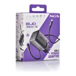 NGS CARGADOR GAN ULTRARAP 65W USB-C CON CABL - Imagen 2