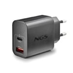 NGS CARGADOR GAN ULTRARAPIDO 20W USB-C+ USB-A - Imagen 2