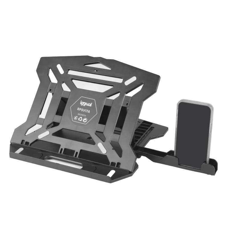 AAOARE0154_800 iggual Soporte ordenador portátil + móvil RPSV17A - Imagen 1
