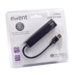 EWENT EW1136  Hub 4 Puertos USB 3.0 - Imagen 3
