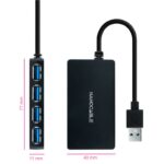 Nanocable Hub USB 3.0 con 4 Puertos de USB 3.0 - Imagen 2