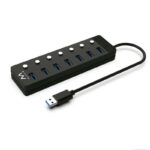EWENT Hub usb-usb-c 7 ptos interruptor c/alimen. - Imagen 2