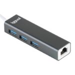 iggual Hub USB-A 3 puertos USB 3.0 + RJ45 Gigabit - Imagen 3